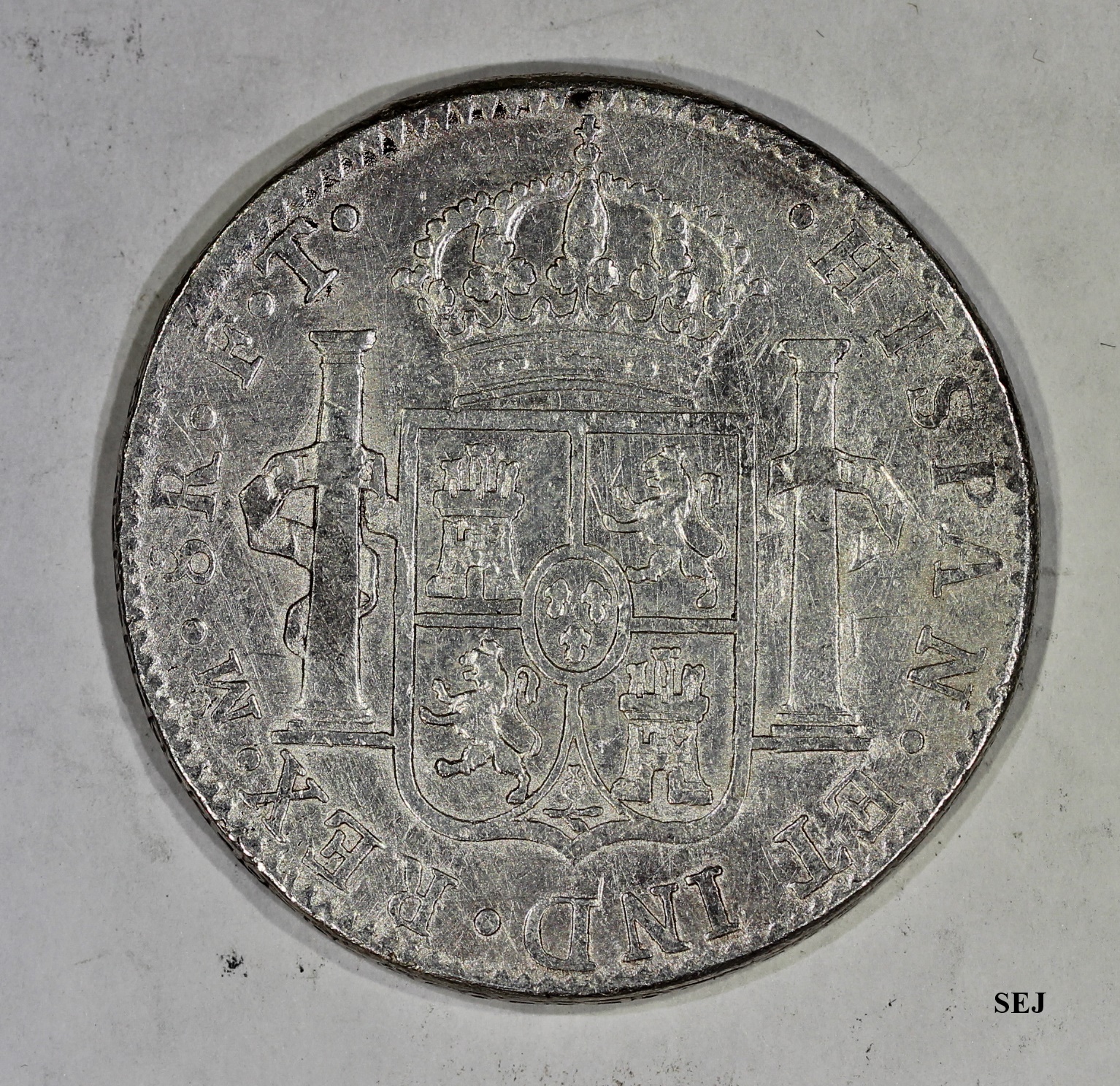 1802 Mo FT Mexico Silver 8 Reales Charles IIII Spanish Colonial Coin ...