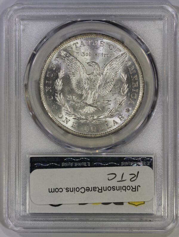 1883-O $1 Morgan Silver Dollar PCGS MS63 Colorful Toning - Image 5