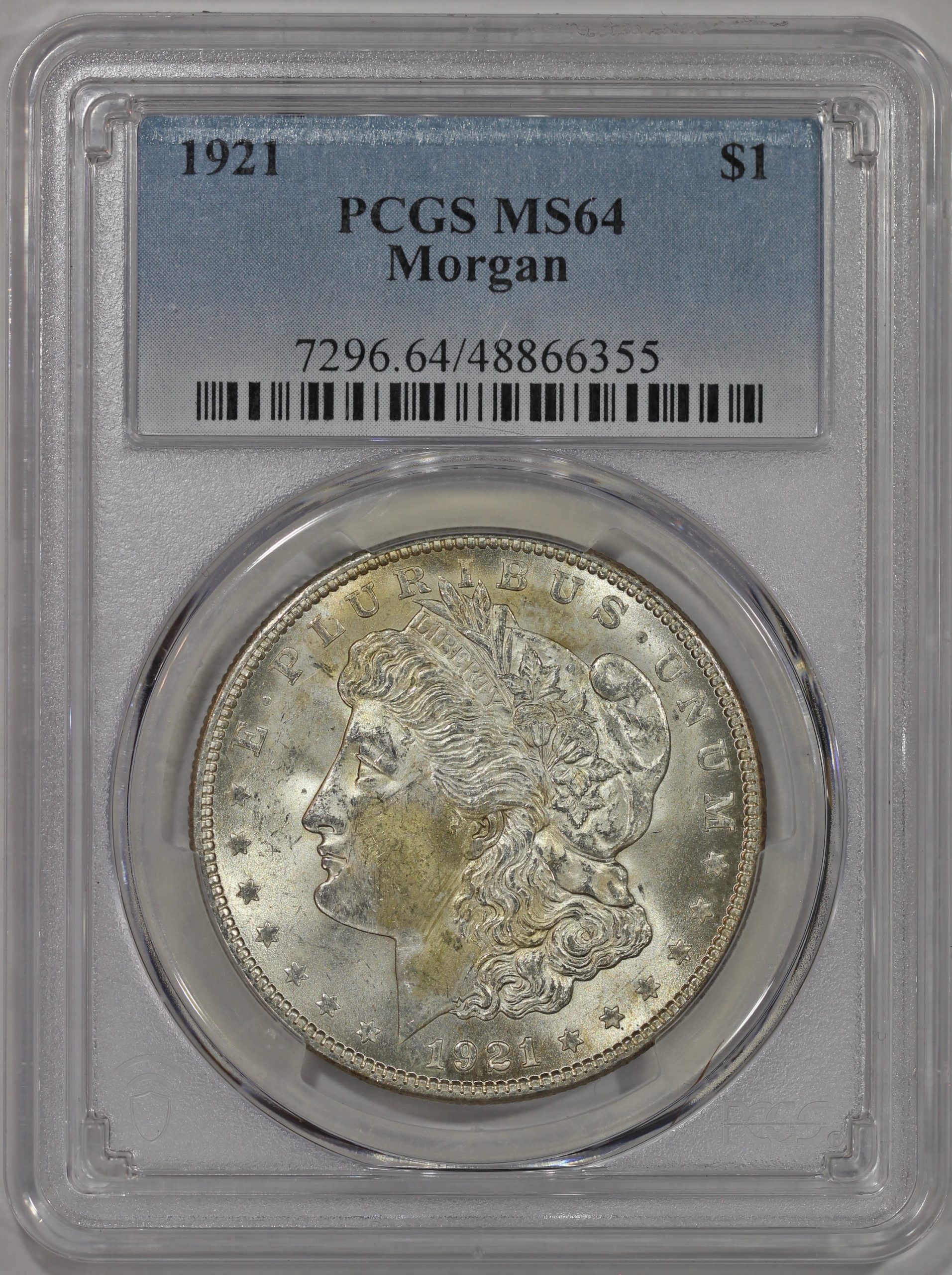 1880-S $1 Morgan Silver Dollar NGC MS64 Flashy Coin Light Toning - J  Robinson Rare Coins