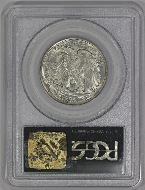 1937 50c Silver Walking Liberty Half Dollar PCGS MS64 OGH Old Green Holder - Image 4