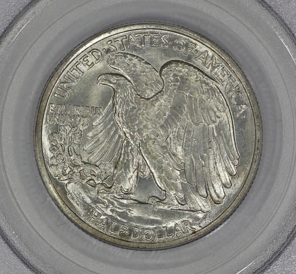 1937 50c Silver Walking Liberty Half Dollar PCGS MS64 OGH Old Green Holder - Image 5