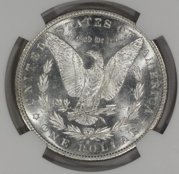 1882-S $1 Morgan Silver Dollar NGC MS64 Flashy Near Gem - Image 5