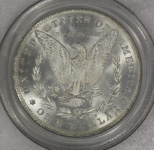 1885-O $1 Morgan Silver Dollar PCGS MS65 Colorful Toning - Image 5