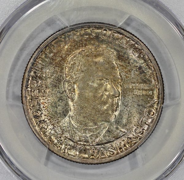 1951 50c Silver Booker T. Washington Commemorative Half Dollar PCGS MS66 - Image 3