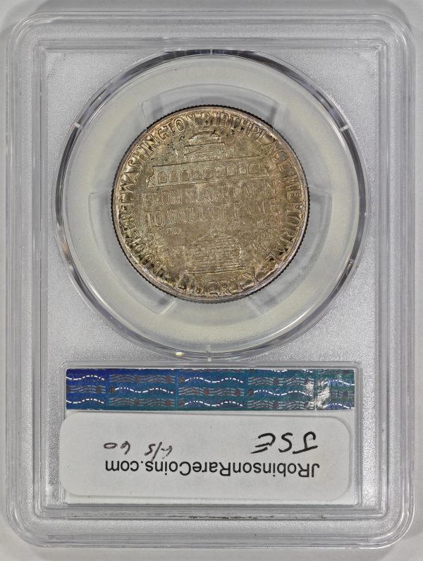 1951 50c Silver Booker T. Washington Commemorative Half Dollar PCGS MS66 - Image 5