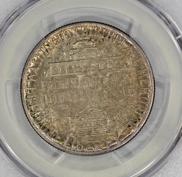 1951 50c Silver Booker T. Washington Commemorative Half Dollar PCGS MS66 - Image 4