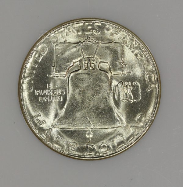 1954-S 50c Silver Franklin Half Dollar NGC MS65 Gem 90% Silver Coin - Image 5