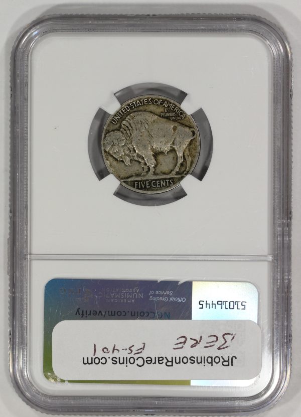 1919 5c Buffalo Nickel NGC VF30 2 Feathers Variety - Image 4