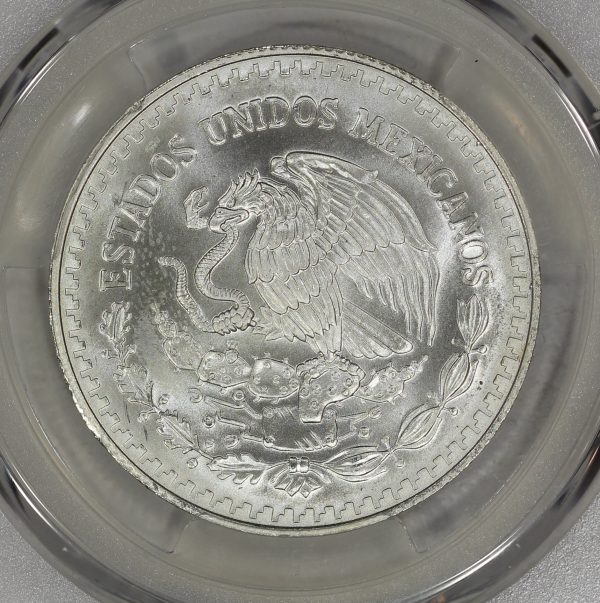1999 Mo Mexico Silver 1/2 oz Libertad PCGS MS65 Only 2000 Minted - Image 5