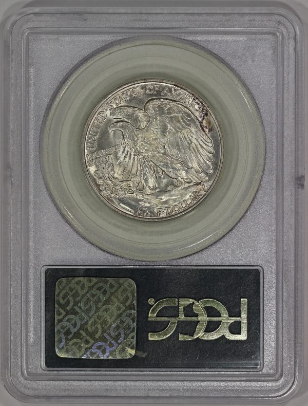 1946 50c Silver Walking Liberty Half Dollar PCGS MS65 Gem Old Holder - Image 4