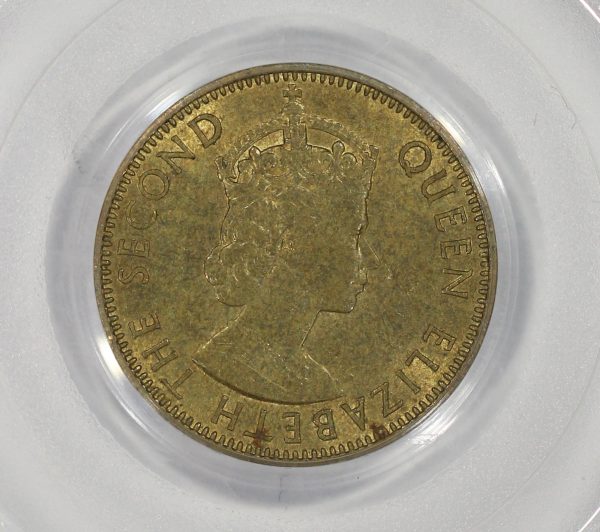 1966 Jamaica Half Penny PCGS 9-11-2001 World Trade Center Ground Zero Recovery WTC AU/UNC - Image 3