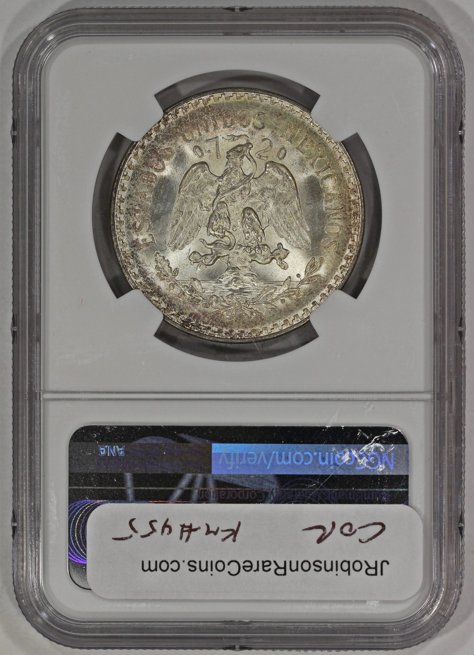 image for: 1944-Mo Type 3, .720, KM-455 1P NGC MS66