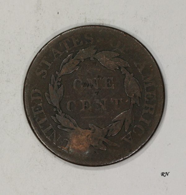 1818 1c Coronet Head Large Cent G/VG Details - Image 2