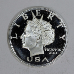 2005 Norfed $10 Silver Liberty Round 1/2 oz .999 Silver